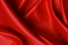 Soft red satin